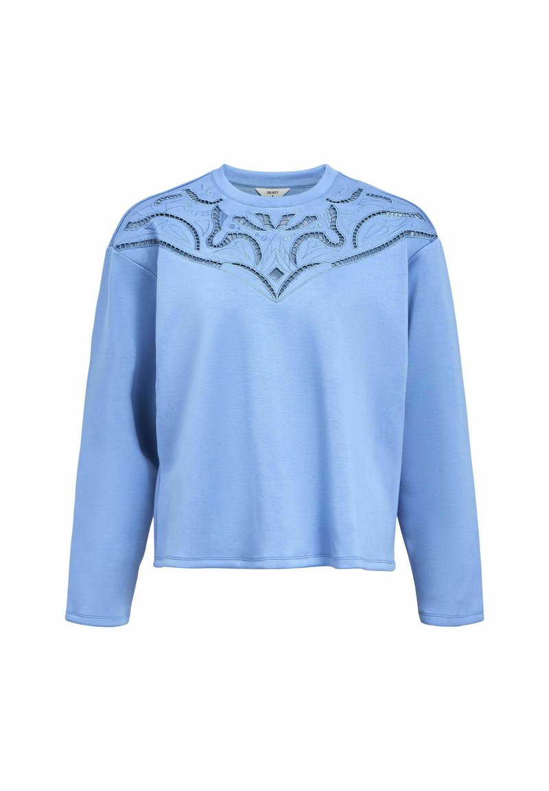 Object LANGARM - Sweater - riverside/blauw - Zalando.nl