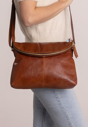 GARDENIA - Cross body bag - honey brown