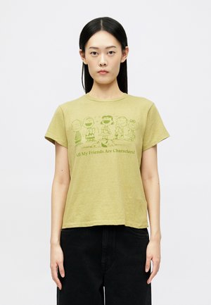 CLASSIC TEE PEANUTS CHARACTERS - Μπλουζάκι με στάμπα - light cedar