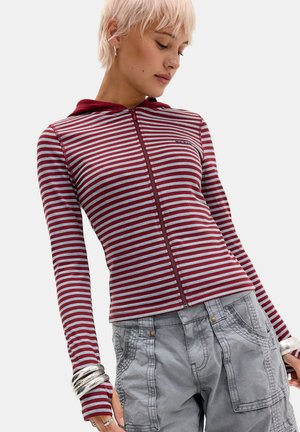 BDG Urban Outfitters, BEKKI - Суитшърт с цип - red