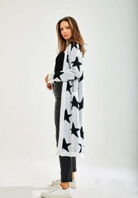 Liquorish STAR LONG - Cardigan - white