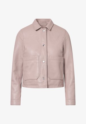 Bolongaro Trevor WORKER - Chaqueta de cuero - mushroom