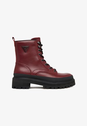 Guess, BADA2 WINE VAR - Stivaletti con plateau - bordeaux