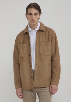 Calliope SHACKET  - Faux leather jacket - marron