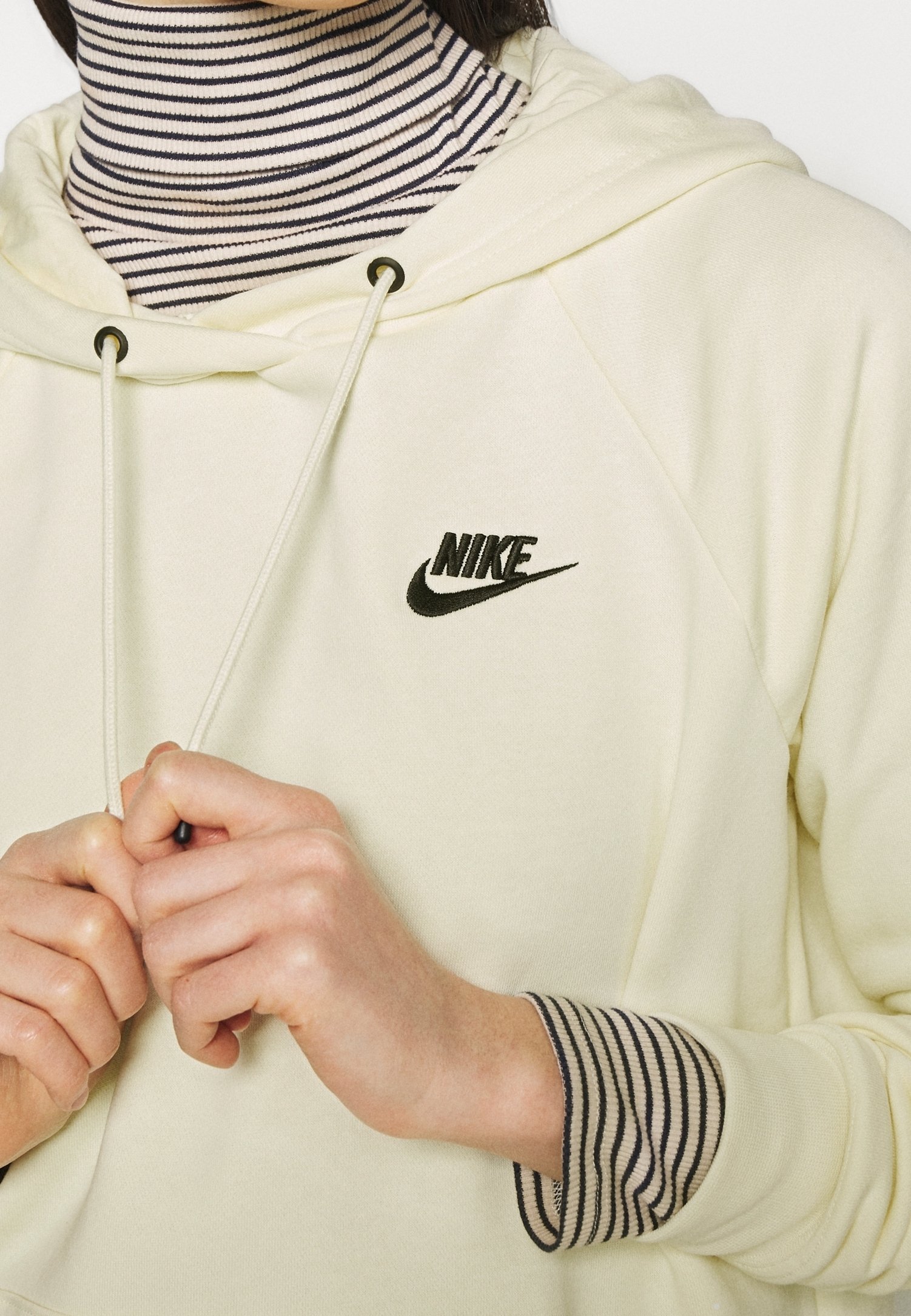 cream nike sweater