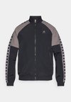 SPORTS INSPIRED FULL ZIP WITH TAPE DETAILING - Veste de survêtement - black