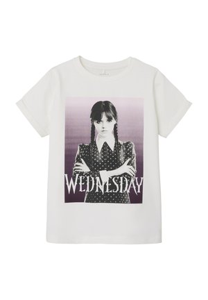 NKFJAX WEDNESDAY - T-shirt imprimé - jet stream