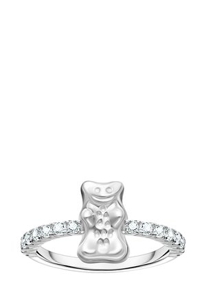 Ring - silberfarben/weiß