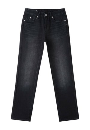 Stradivarius, D98 STRAIGHT-LEG JEANS - Jean slim - light-blue denim