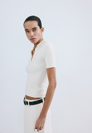 Mango, Polo majica - white