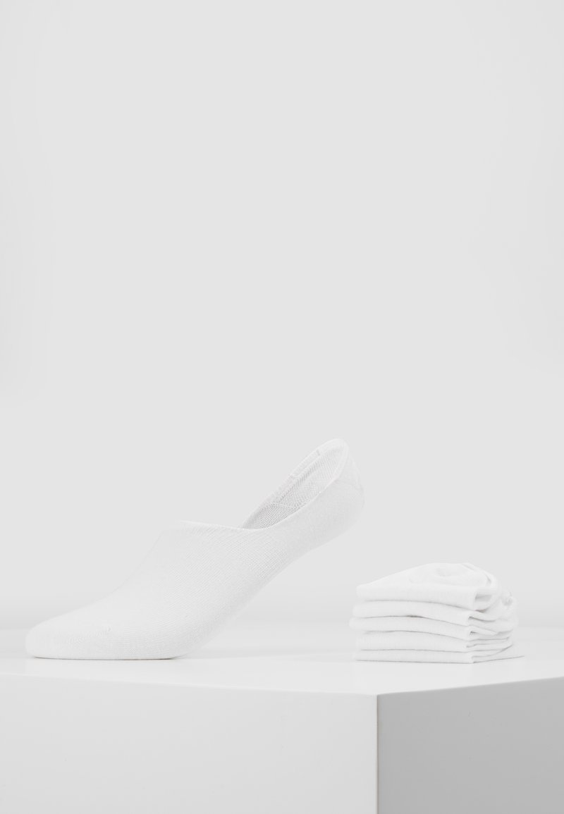 Herren Unterhosen | Pier One 5 PACK Füßlinge white/weiß - PK61187 Herren Unterhosen | Pier One 5 PACK Füßlinge white/weiß - PK61187