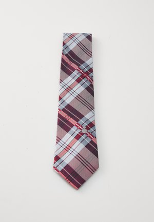 TIE UNISEX - Cravată - bordeaux