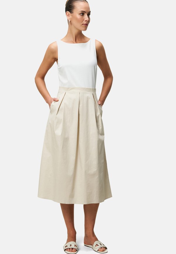 Freizeitkleid - patch beige cream