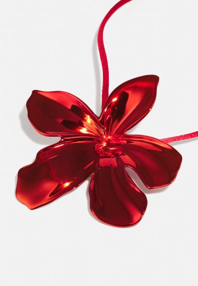 HUGO KREIT FLORAL LACET - Smykke - red