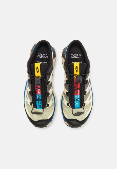 MM6 Maison Margiela XT-4 MULE - Sneakers low - transparent yellow/shale/lapis blue
