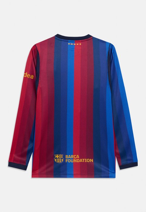 (GS) Nike x F.C. Barcelona 2026/27 Stadium Home Dri-FIT Replica T-Shirt 'Deep Garnet Blue Void Mineral Yellow' — foto 5