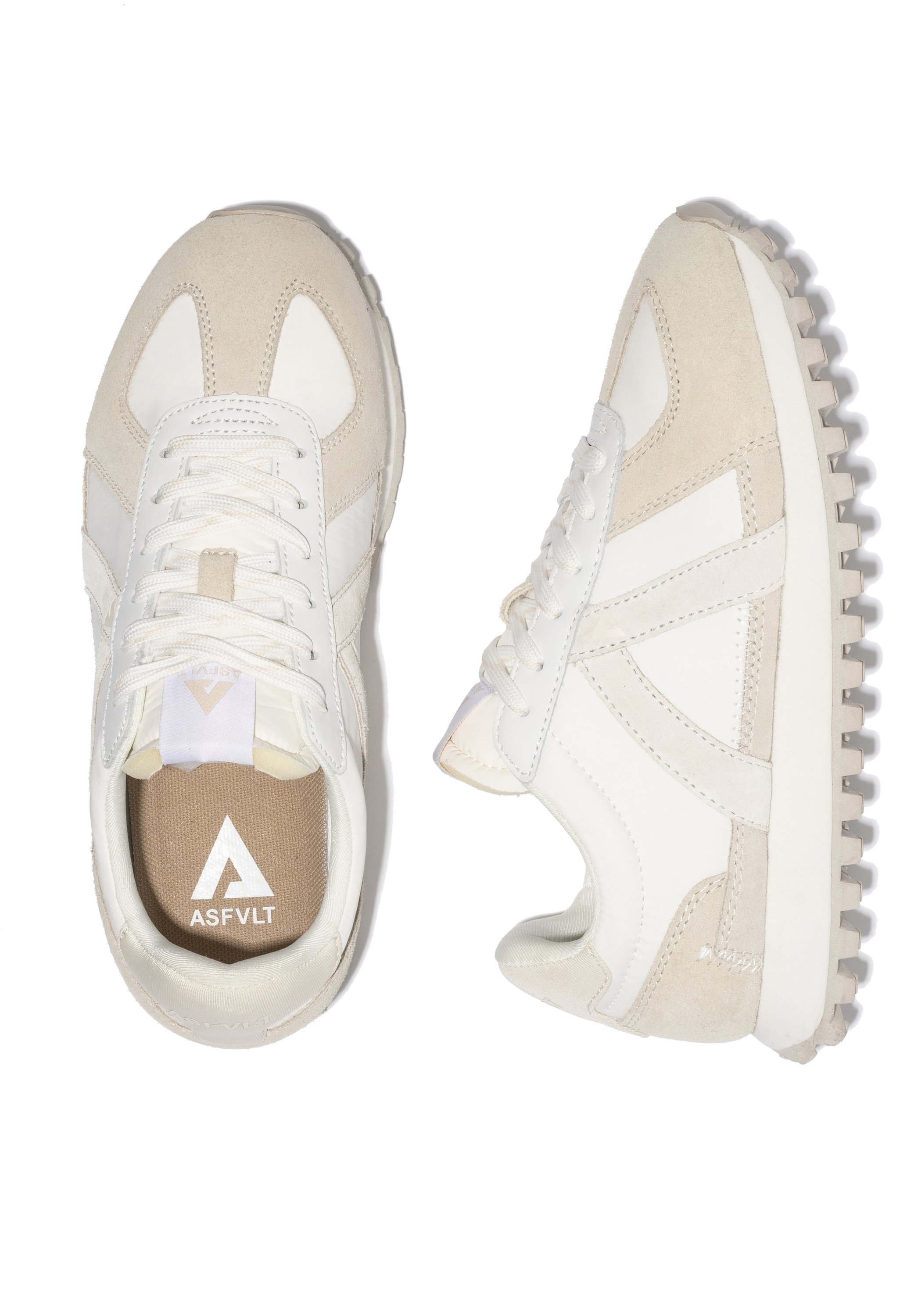 ASFVLT SNEAKER GATE - Chaussures de skate - white tan/blanc - ZALANDO.FR
