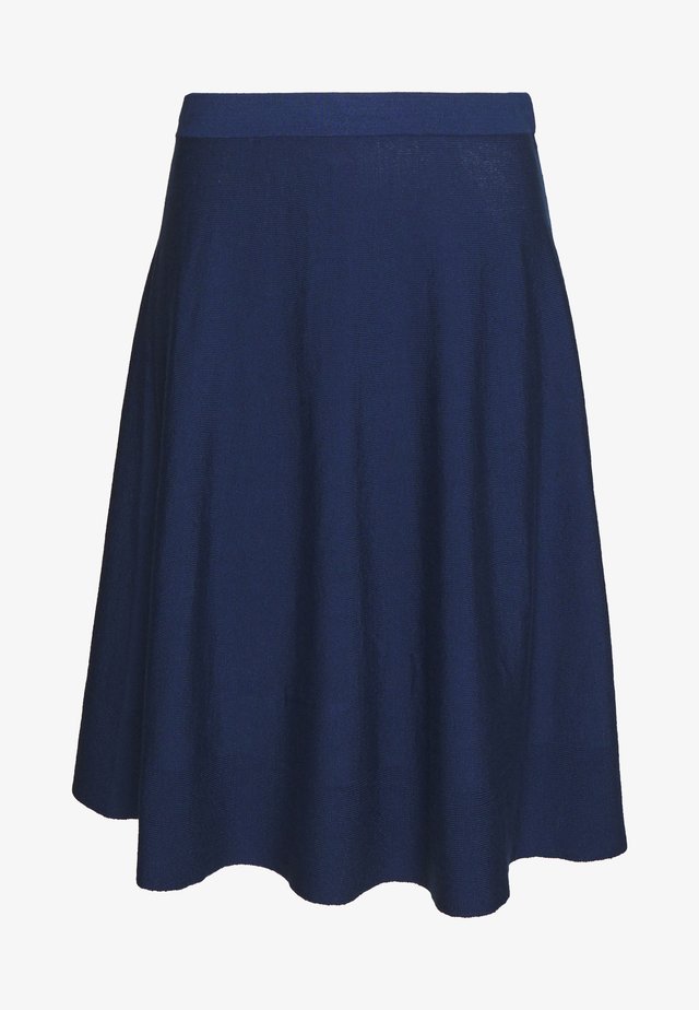 ESSENTIAL - A-snit nederdel/ A-formede nederdele - navy peony