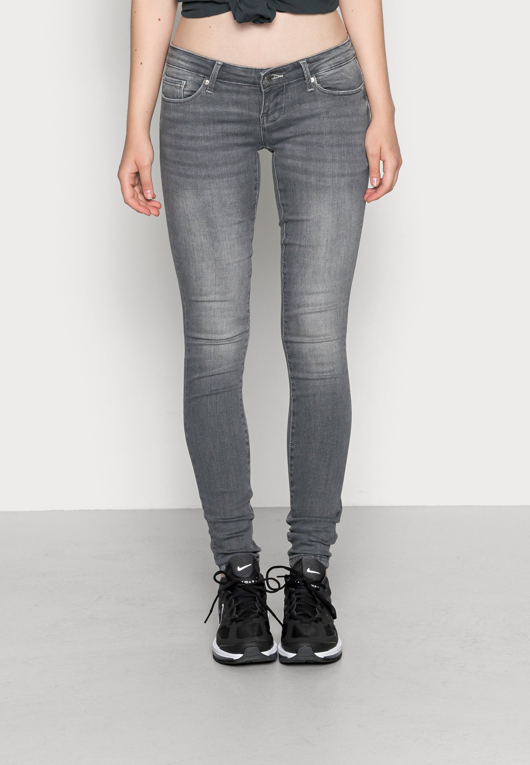 ONLY ONLCORAL SUPER LOW - Vaqueros pitillo - grey gris - Zalando .es