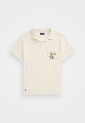 Polo Ralph Lauren CUSTOM SLIM EMBROIDERED TERRY POLO SHIRT - Polo - nevis