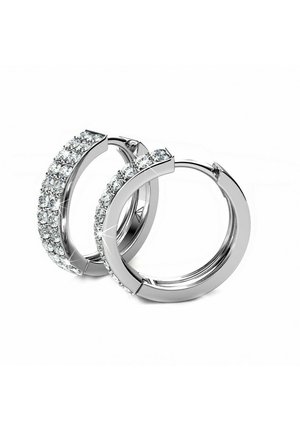 GLAMOUR - Oorbellen - argenté couleur / cristal