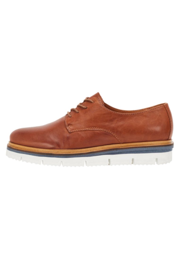 Bianco DERBY Casual snøresko cognac Zalando.no Bianco HERREN Snøresko cognac Zalando.no