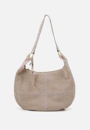 LEATHER - Handtas - taupe