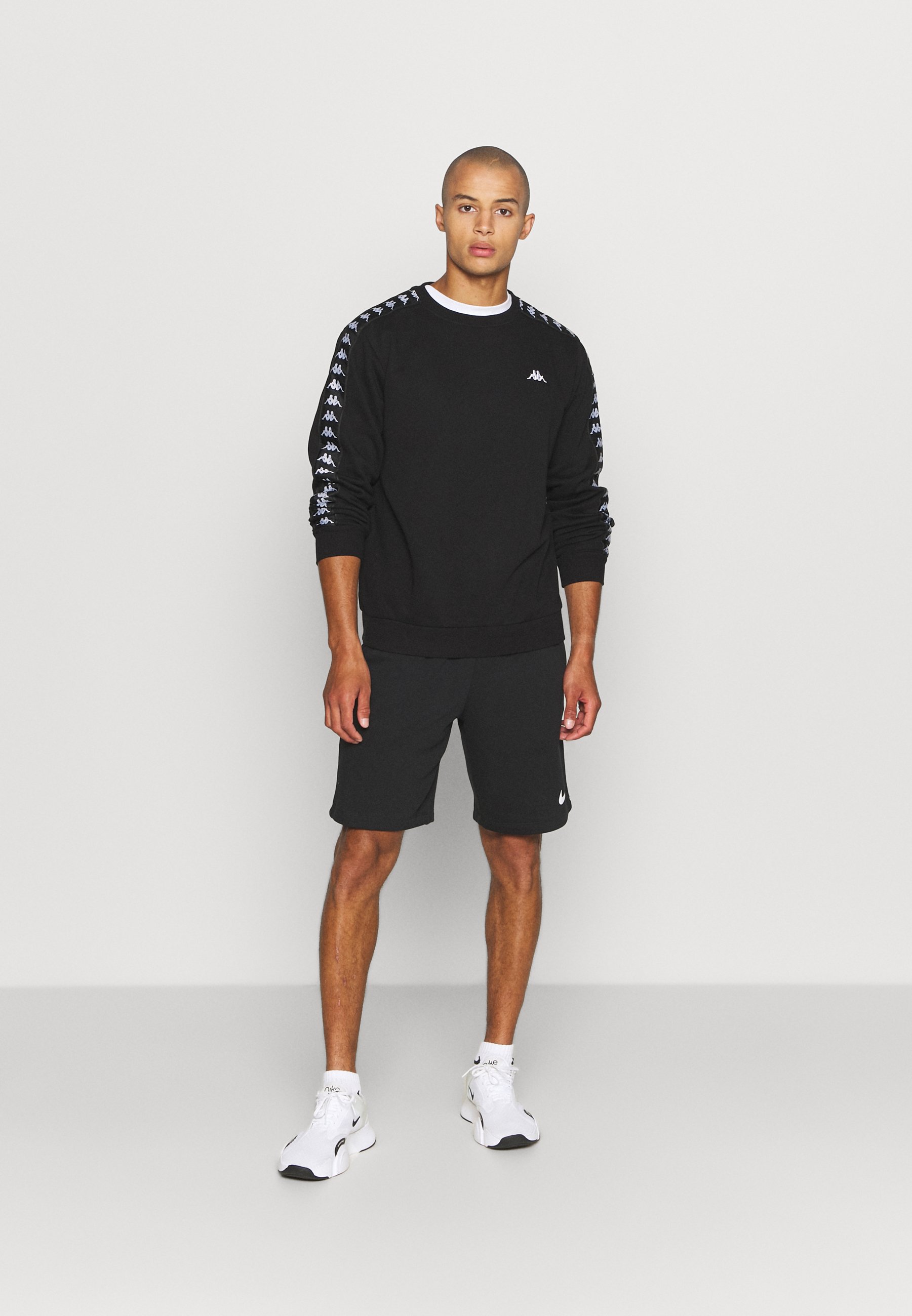 Kappa JERG - Felpa - caviar/nero - Zalando.it