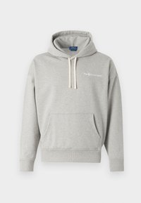 RELAXED FIT LOGO FLEECE HOODIE - Sweatshirt - dark sport