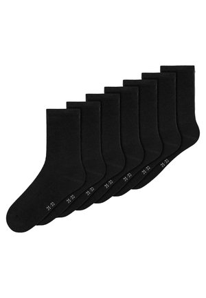 NKNSOCK UNISEX 7 PACK - Sokker - black