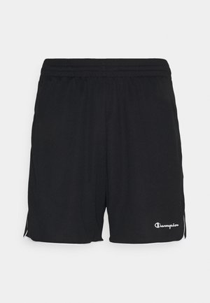 SHORTS - Sports shorts - black/white