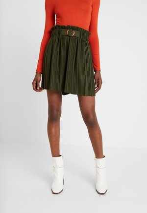 Mini skirt - khaki