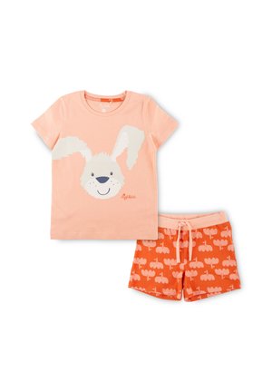SET - Pyjama set - rosa rot shorty