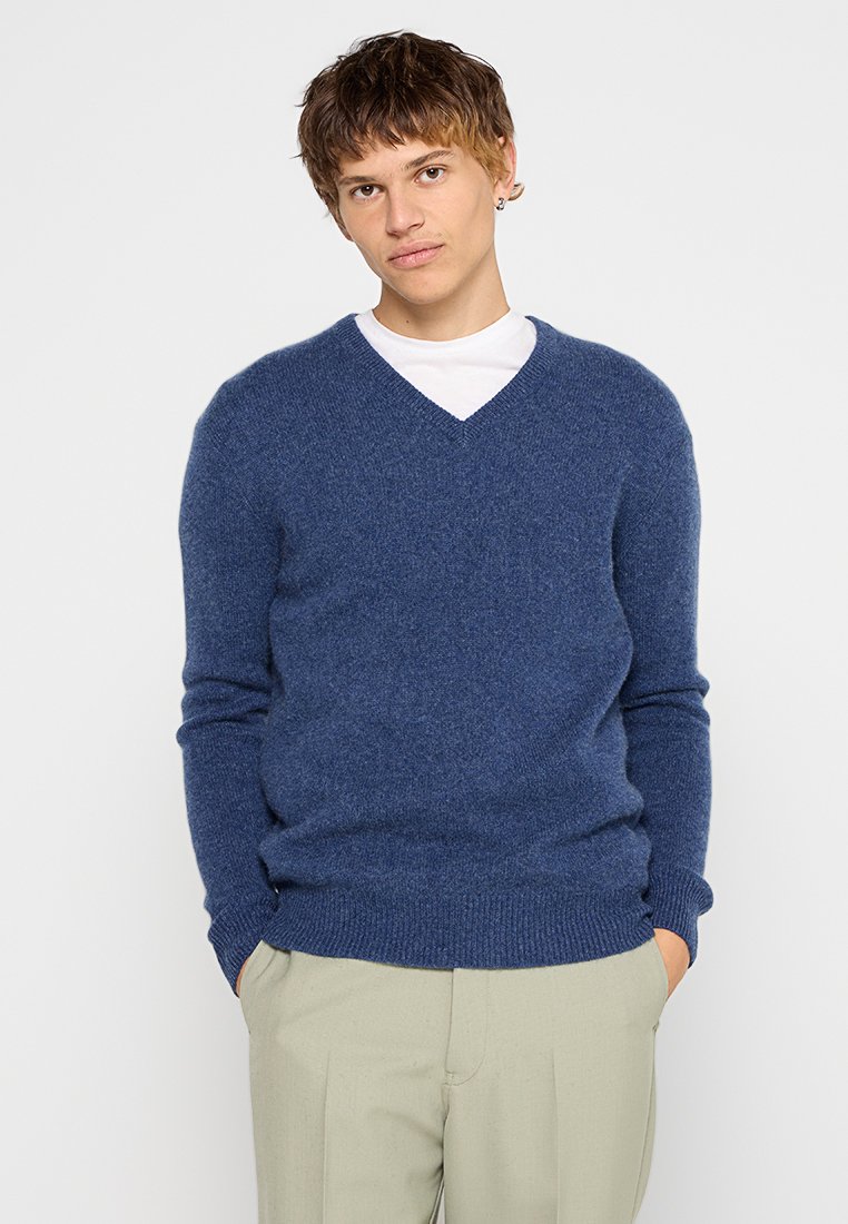 Authentic Cashmere Trui blauw Authentic Cashmere Trui blauw