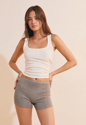 Etam, 3PACK - Hipster - beige grey black