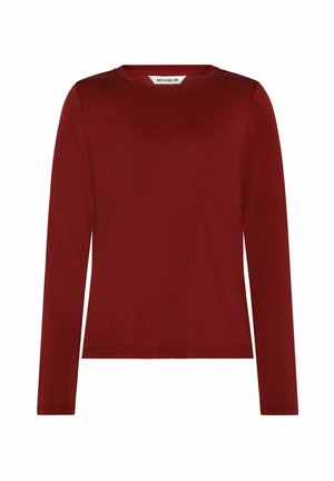 Minimum MARGOT TEE - Pitkähihainen paita - merlot