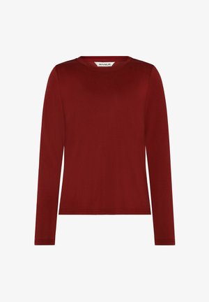 Minimum MARGOT TEE - Bluză cu mânecă lungă - merlot