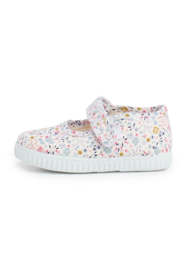 MERCEDITAS ESTAMPADO FLORES TIRA ADHERENTE – Lauflernschuh – flores