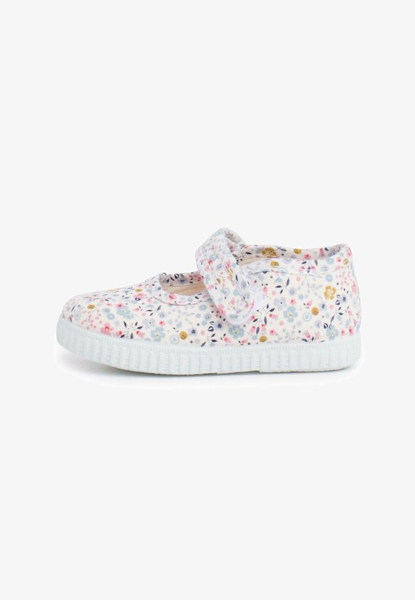 MERCEDITAS ESTAMPADO FLORES TIRA ADHERENTE – Lauflernschuh – flores