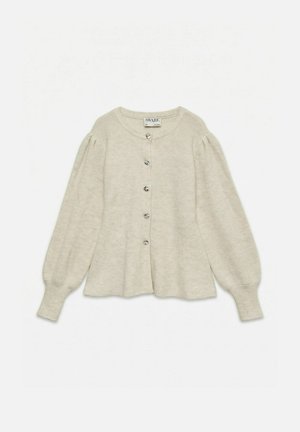Vero Moda, CARDIGAN AWLEMON KNIT CARDIGAN - Chaqueta de punto - pumice stone