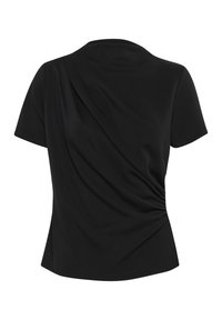 HELLE  - Lihtne T-särk - black