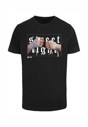 Mister Tee, READY FOR BATTLE - T-shirt con stampa - black