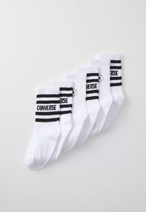 CHUCKPATCH CREW UNISEX 6 PACK - Chaussettes - white
