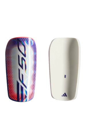 adidas Performance, F50 MATCH JUNIOR SHIN GUARDS UNISEX - Shin pads - white   solar turbo   solar purple