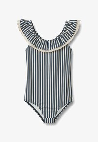 Selected, blue stripe