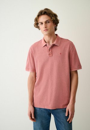 Next, REGULAR FIT - WASHED SHORT SLEEVE POLO SHIRT . - Poloshirt - orange