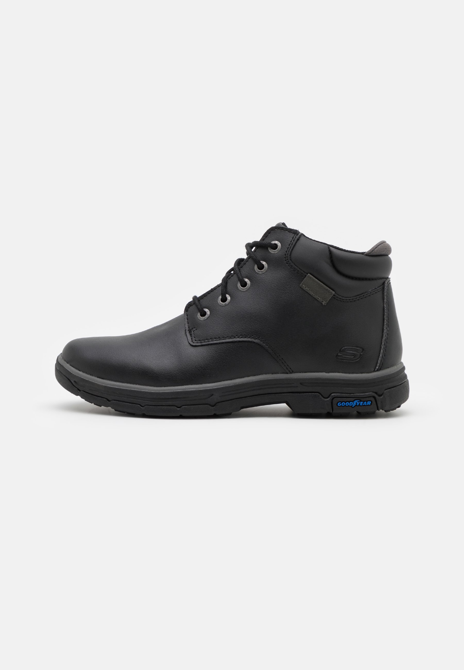 Skechers SEGMENT Botines con cordones black/negro