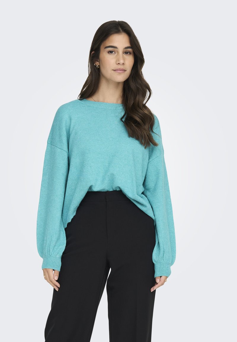 ONLY RUNDHALS - Jersey de punto - baltic