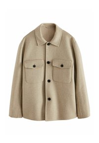 SOFT TOUCH RICH-REGULAR FIT - Jachetă de vară - taupe neutral