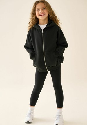 Next, REGULAR FIT - ZIP THROUGH HOODIE AND LEGGINGS SET - Sweatjacke - black